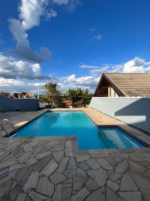 Casa Com Piscina Em Condominio Fechado Aguas de Lindoia Exterior photo